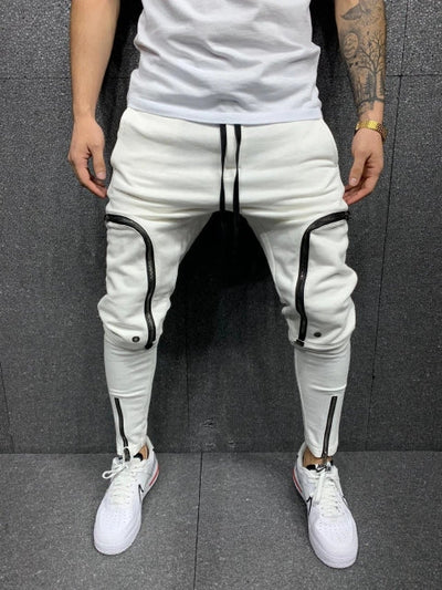 Calça Dropper Moletom LION WEAR M Branco