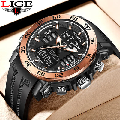 Relógio Masculino LIGE Military Watch